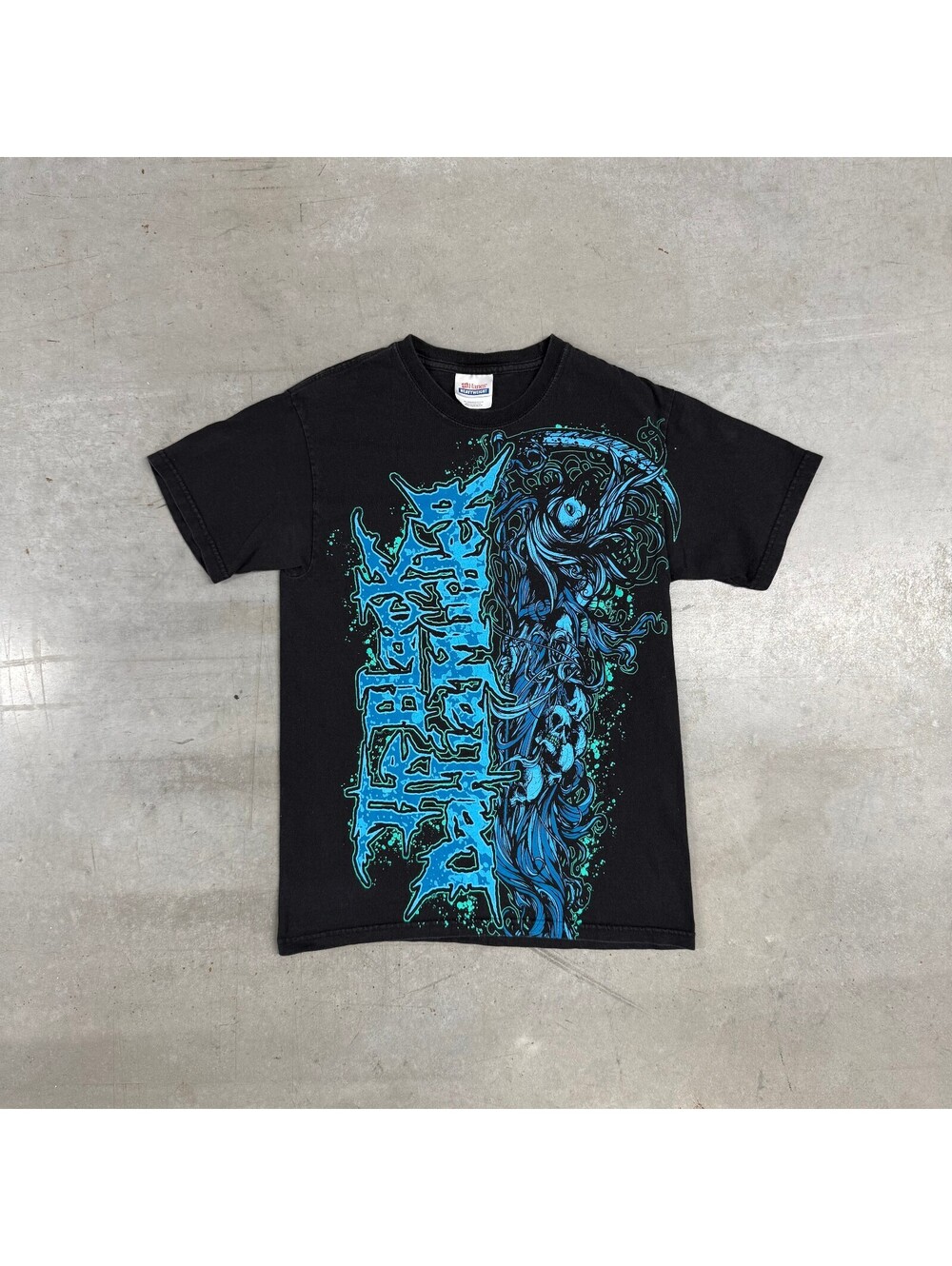 Vintage Y2K The Black Dahlia Metal Band T-Shirt Black Small